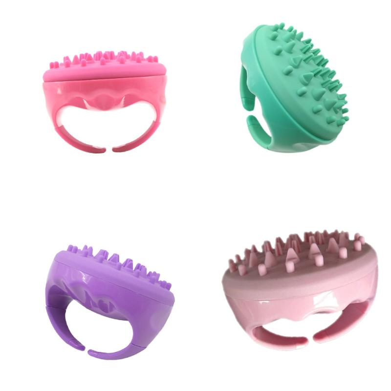 

Hair Scalp Massager Hair Shampoo Massage Brush/Body Washing Soft Silicone Shower Brush
