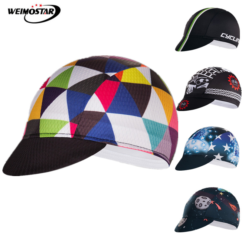 

Weimostar Sport Cycling Cap bandana men Breathable mtb Bike Cap Cycling Hat Sun UV Bicycle Helmet Caps Headband Bike Headwear, Model 17