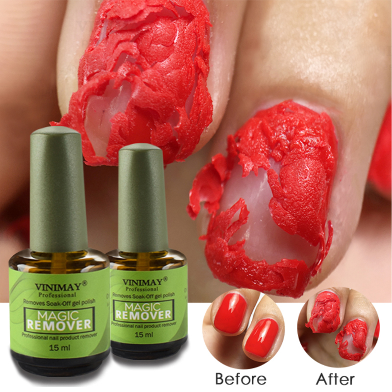 

Burst Magic Remove UV Gel Nail Polish Magic Remover Soak Off Nail Art Primer Acrylic Clean Degreaser for Lacquer Dropship