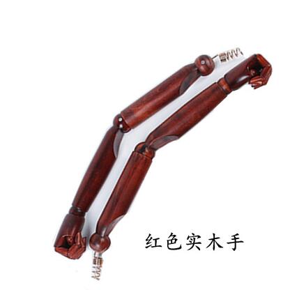 

Fashion red Half body Jewelry Stand female hand mannequin cloth for Wooden Spring hand movable joint Nuts Bolts Pins 2pc/lot A405