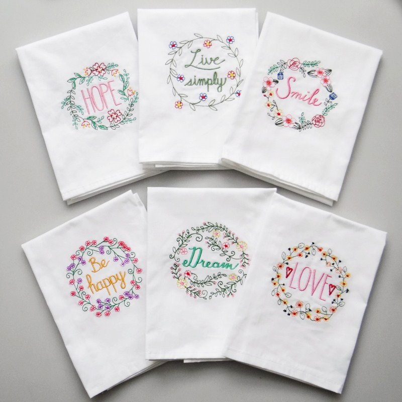 

Economic Pure Cotton Super Absorbent Restaurant Fashion Printed Table Napkin Wedding Party Table Cloth Cotton Dinner Design