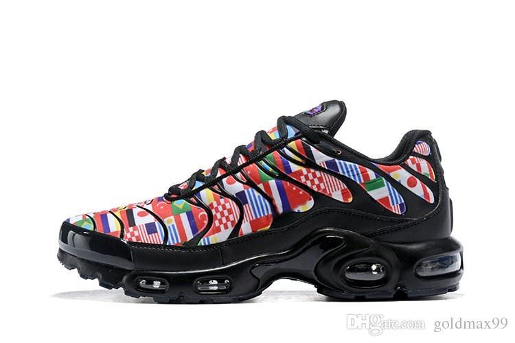 

Nic 2019 Hot sneakers International Flag NIC QS 95 shoes running shoes Men Women Sneakers Designer W Cup Limited Plus Tn shoes, Black