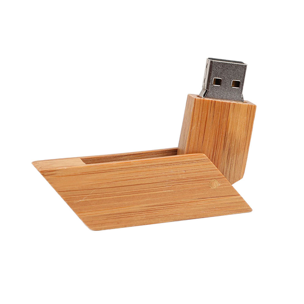 

wooden square usb 2.0 flash drive memory thumb pen drives stick data storage
