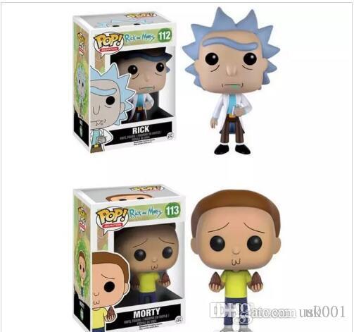 muñecos pop rick y morty