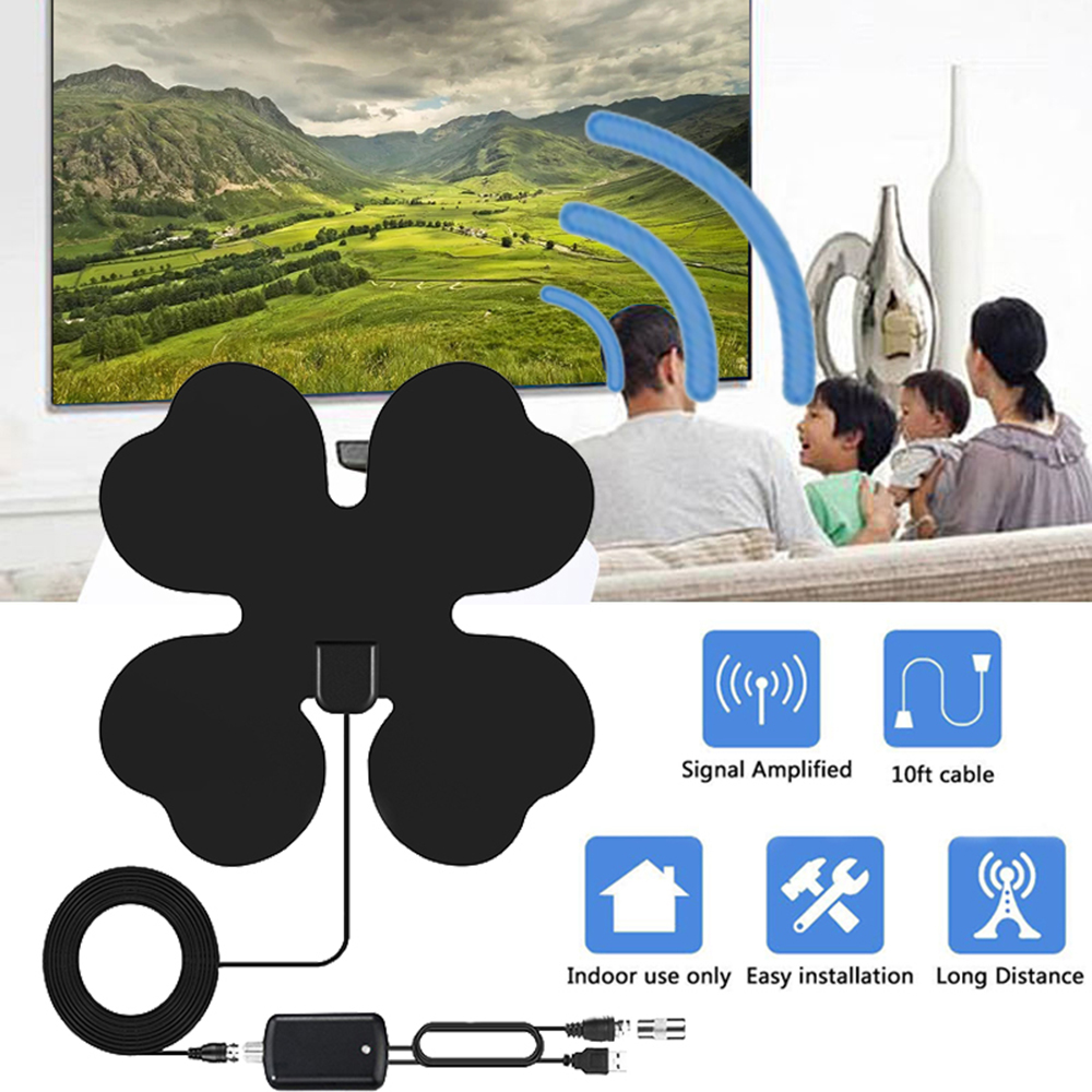 

HD 4K Indoor TV Radius Antena HDTV Digital TV Surf Fox Antenna DVB-T DVB-T2 with Signal Amplifier