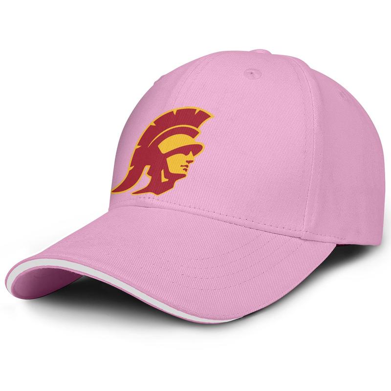 

Unisex USC Trojans football basketball logo Fashion Baseball Sandwich Hat Sports Best Truck driver Cap Round Logo USA flag Marble Print, Colorname1