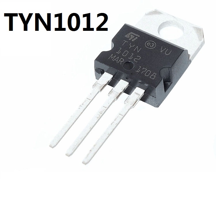 ST TYN1012 one-way thyristor 12A 1000V in-line TO-220-image-457115296