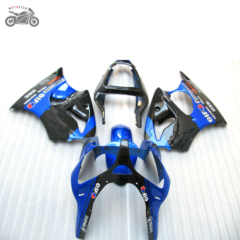 

Free Custom fairings for Kawasaki ZZR600 2005 2006 2008 ZZR 600 05 06 07 08 blue black motorcycle Injection fairing bodywork, Customize other mold