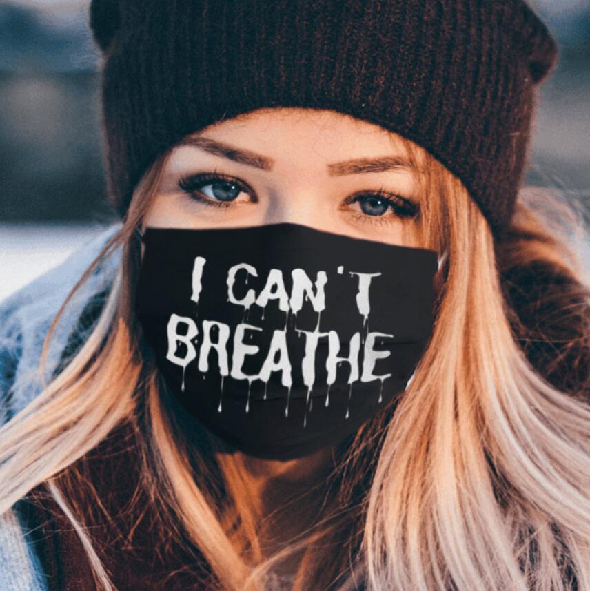 

I can't breathe 3D Face Mask for Adult Mouth Cover Anti-dust Mouth Mask Respirator Dustproof Washable Reusable Face Masks