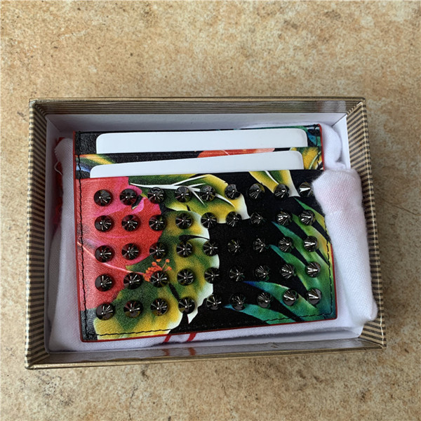 

In fashion willows nail head layer cowhide cards holders compact mini trend credit card holder laser willow nails small bag, Make up the difference