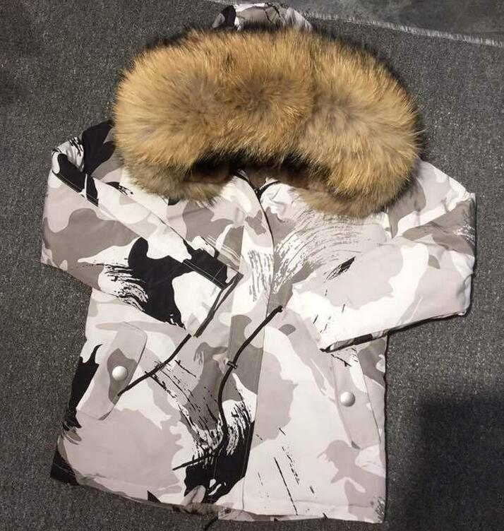 

2020 brown raccoon fur trim Meifeng brand women snow jacket brown white Vertical stripes rabbit fur lining grey white Camouflage mini parkas, Multi