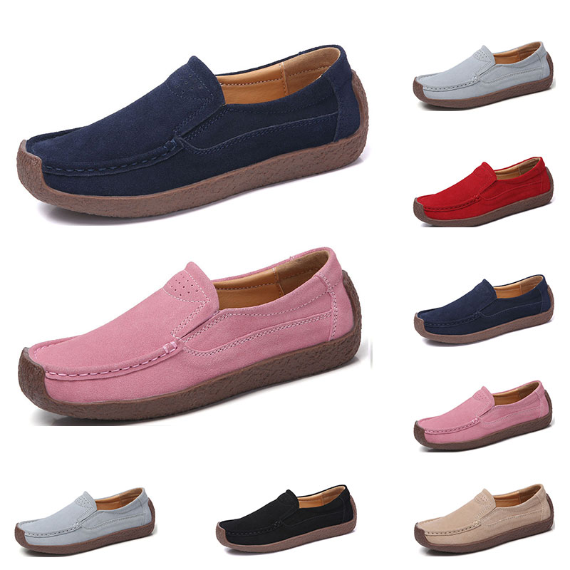 

New Fashion 35-42 Eur new women's leather shoes Candy colors overshoes British casual shoes free shipping Espadrilles #twenty eight, #05