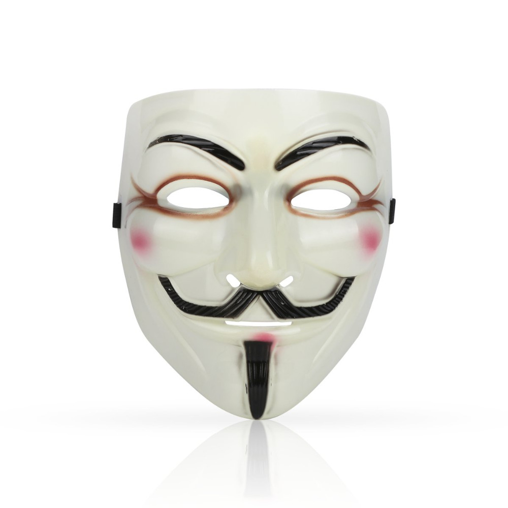 Anonymous Hacker Vendetta Guy Face Mask Halloween Fancy Party Cosplay Cool Party