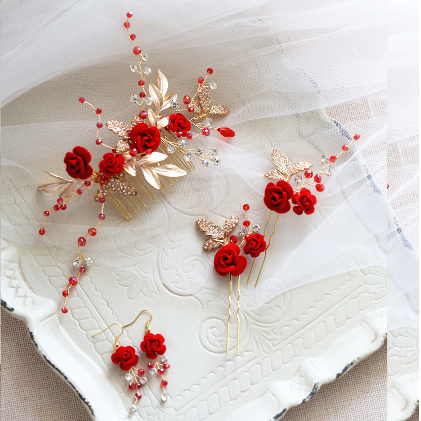 Fleur flocage chiffon pour Femmes Chapeaux coiffure cheveux Pins Clips Cheveux Peignes