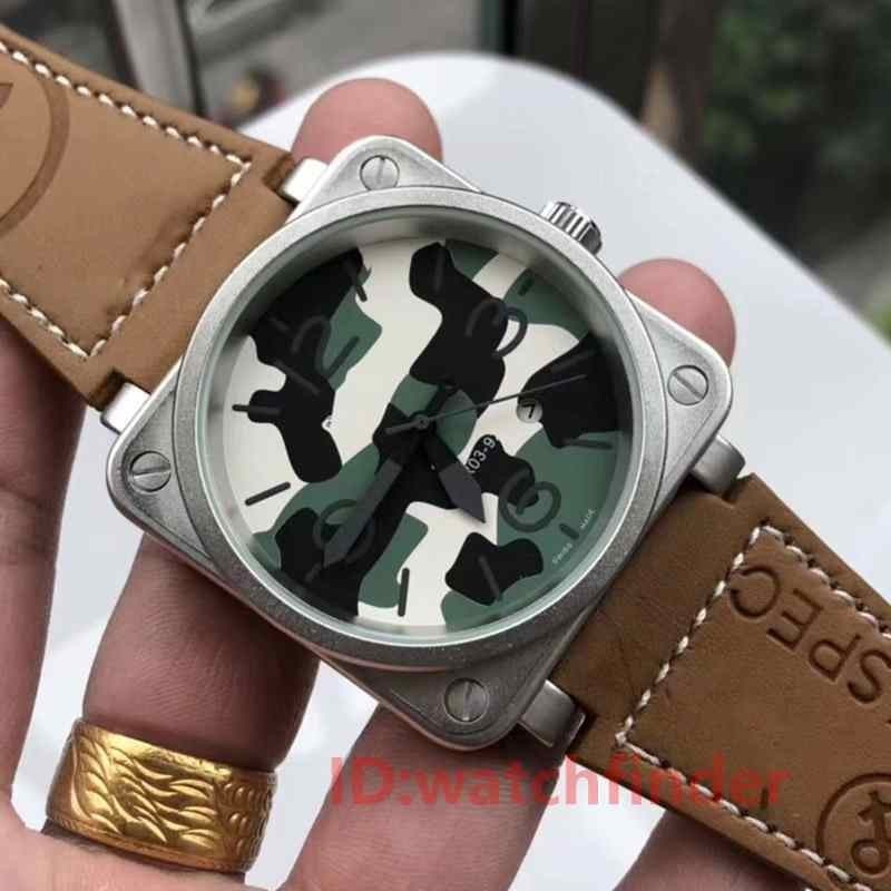 

Black Gold Luxury Sport Black Rubber Automatic BR03 PVD Dive 46mm Mens Designer Watch Man Watches Men Wristwatches