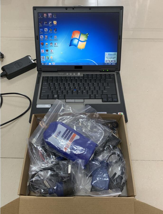 

diesel truck diagnosis tool scanner 125032 usb link software with laptop d630 cables full set 2 years warranty