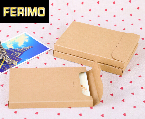 

50pcs Kraft Paper Envelope Party Invitation Card Letter Stationery Packaging Bag Gift Greeting Card Postcard Photo Box