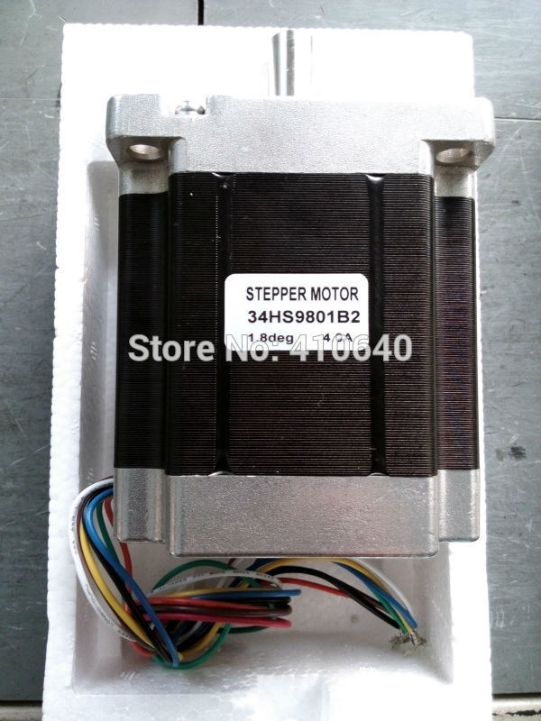 In Stock Step motor 34HS9801 4 A 490 N.cm with 4 lead wires and step angle 1.8 degree-image-463764582
