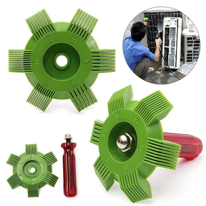 

Universal Auto Cooling System A/C Radiator Condenser Fin Comb Air Conditioner Coil Straightener Cleaning Repair Tool