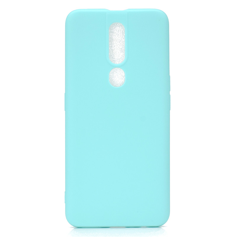 

Candy Color Cover For OPPO F9 Case Soft TPU Ultrathin Designer Mobie Phone Cases Capinha For OPPO F11 Pro
