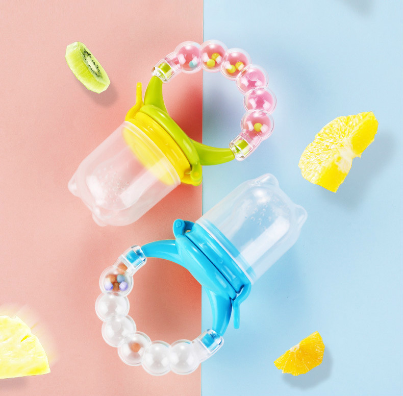 

1Pcs Vegetable Fruit Nibbler Screw Propulsion Baby Silicone Pacifier Infant Teething Toy Teether Safe Supplies Nipple