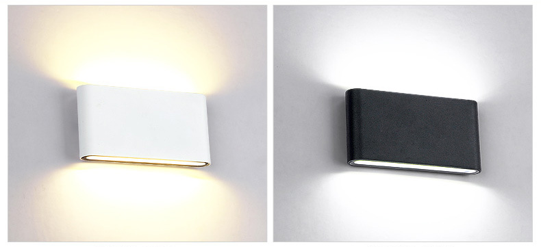 Beleuchtung Modern 7W 12W LED Wandlampe Außen Wandleuchte Wand leuchte