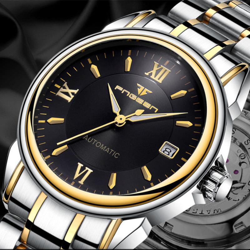 

2020 Men's Watch Waterproof Fashion Mechanical Wrist Watch Date Clock Male Relogio Masculino Business Wristwatches