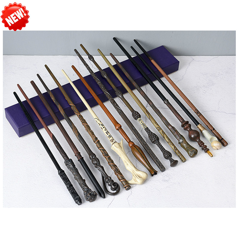 

Top Quality Potter magic Wand Severus Snape With Gift Box Cosplay Game Collection Harried Magical Wand Stick Toys, Silver