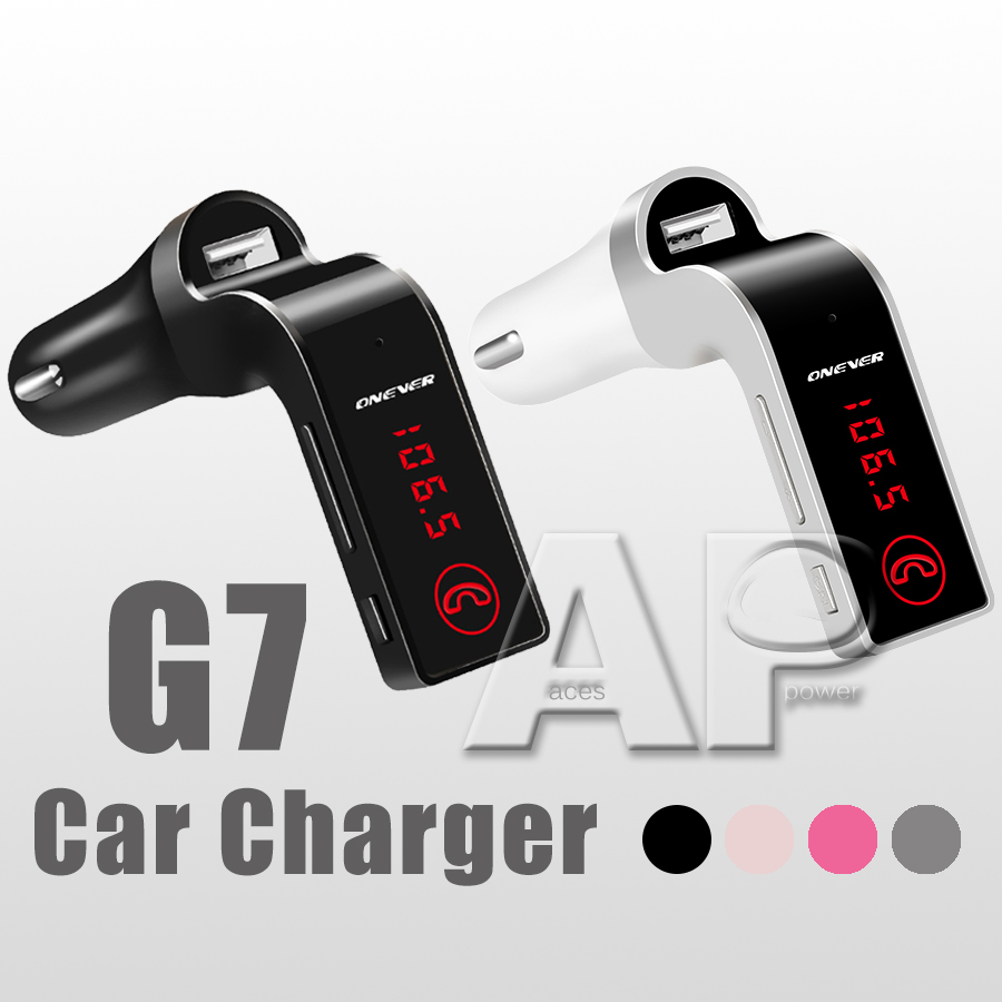 

G7 Car MP3 Audio Player Wireless Car Bluetooth FM Transmitter Kit Modulator mini USB for Samsung Mobile Phone