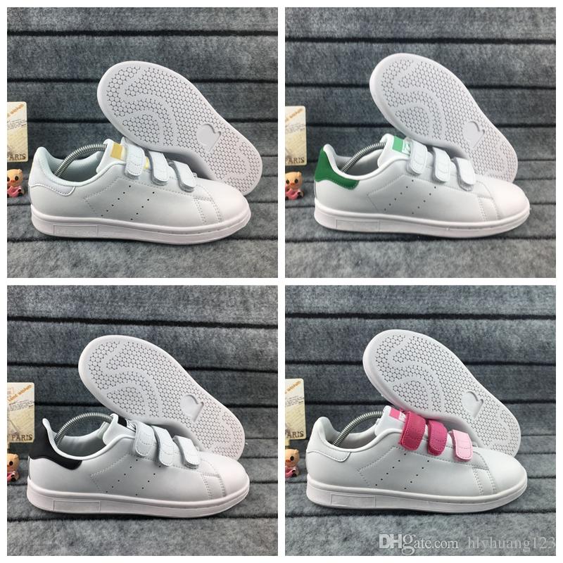 

2019 Hot Sale Fashion Lovers Stan Smith Hook Loop Men Women Boys and Girls Warm Casual Shoes Size EUR36-45, Color1
