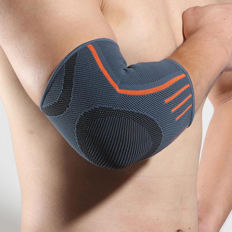 

1PC Elastic Stretch Elbow Support Brace Arthritis Bandage Elbow Knee Pad Guard Outdoor Sport Pads, Blue