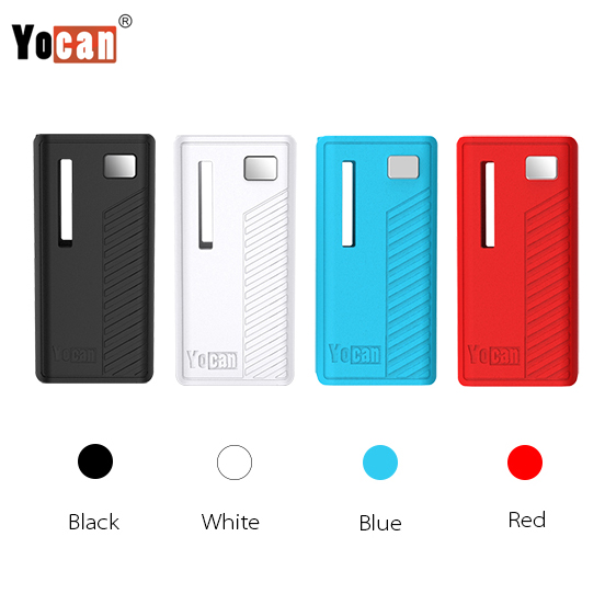 

Authentic Yocan Rega Battery Vape Mods E Cigarette Batteries 320mAh Preheat VV Box Mod With Side Window Super Portable 100% Original