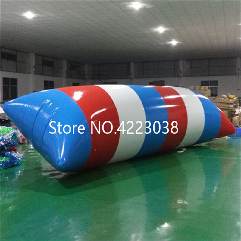 

7*3m 0.9mm pvc inflatable water blob jump water toys water blob jumping bag inflatable aqua tramplione a pump