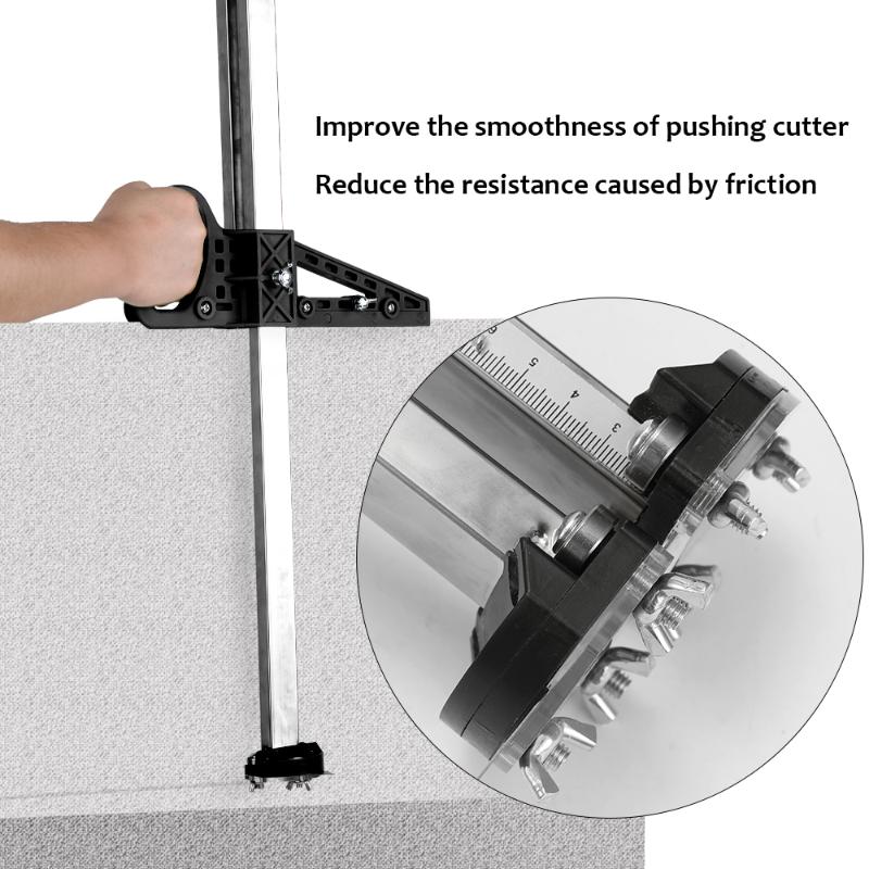 

Manual Gypsum Board Cutter Hand Push Drywall Cutting Artifact Tool Double Blade Stainless Steel Woodworking Cutting Board Tools
