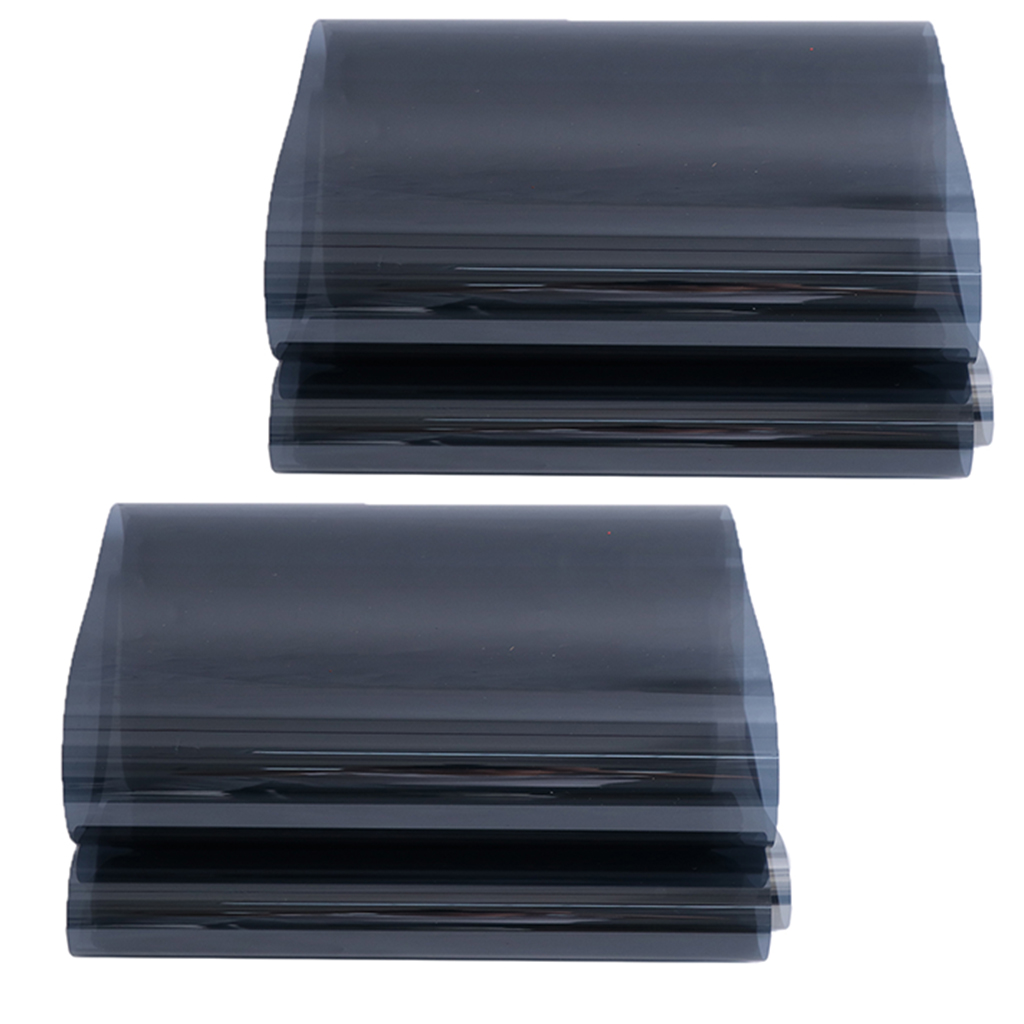 

2 pcs heat control adhesive building window film blocking film platinum ash