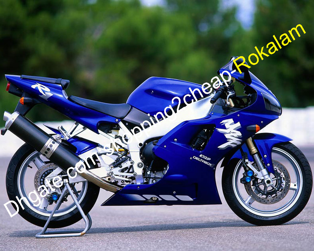 Pièce de moto pour Yamaha YZFR1 1998 1999 Carénages YZF R1 YZR1000 R1 98 99 Carénage de carrosserie bleu (moulage par injection)