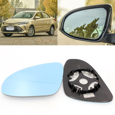 

For Toyota Vios large vision blue mirror anti car rearview mirror heating modified wide-angle reflective reversing lens