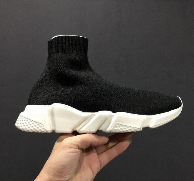 

Hot sale-Luxury Sock Shoes Casual Shoe Speed Trainer High Quality Sneakers Speed Trainer Sock Race Runners black Shoes Spring Shoe, Blue