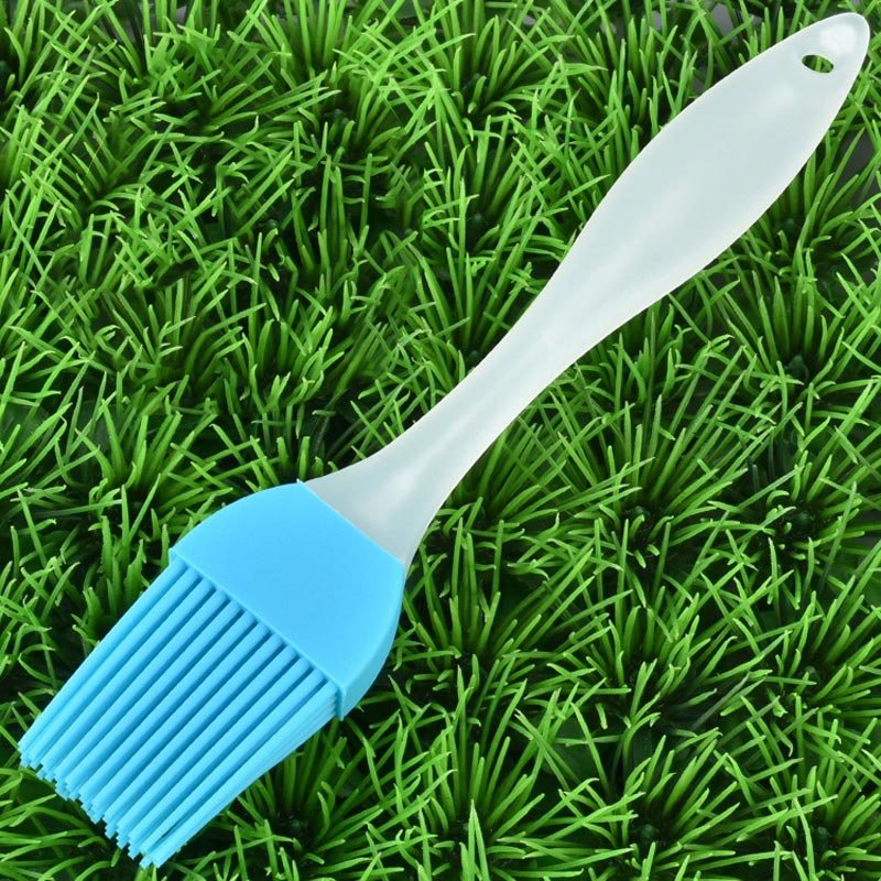 

Fashion Silicone BBQ Brush Cooking Pastry Butter Brush Kitchen Heat Resistance Basting Oil Brushes Cake Cream Brushes Baking Tool VT0527, As picture