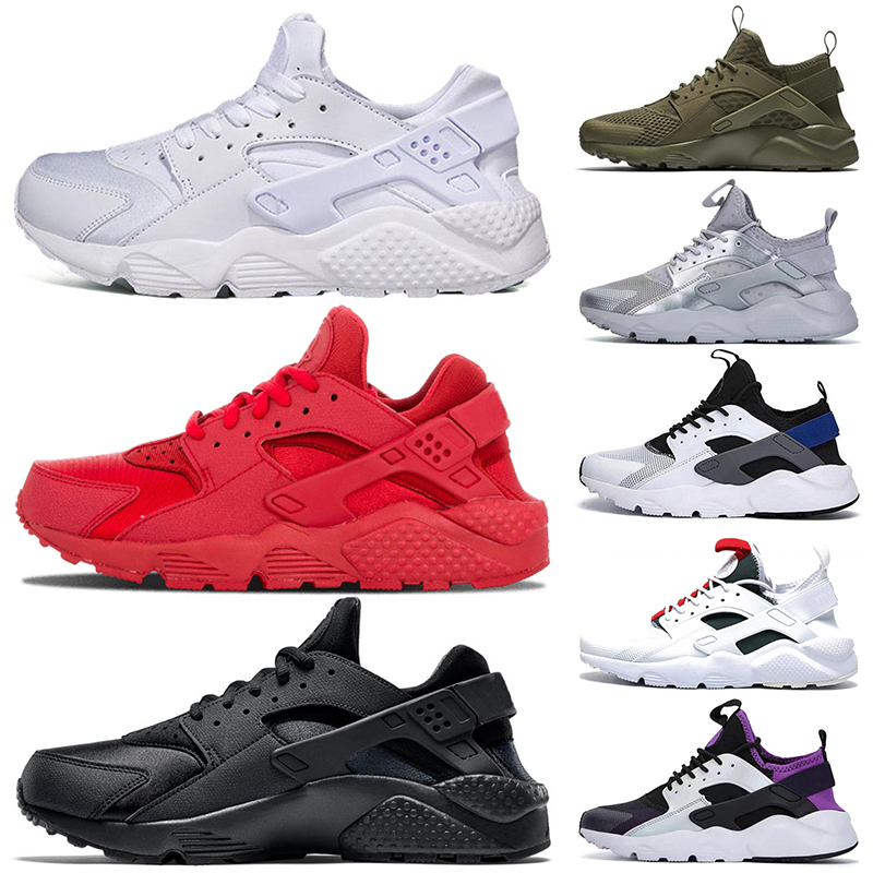 

Runners Huarache 4.0 1.0 Classical Triple White Black red Running Shoes for mens womens Huaraches sports Sneaker trainers size 36-45