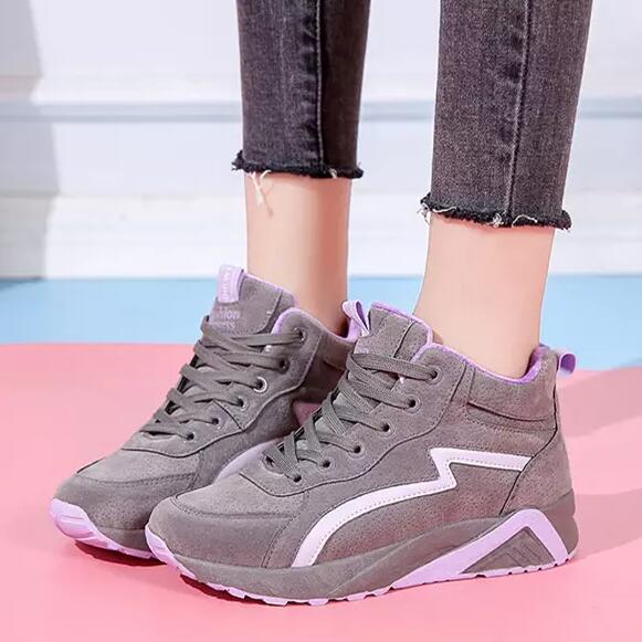 

Fashion casual shoes for women pink grey black shoes jogging outdoor walking women sport sneaker shoes size 36-39