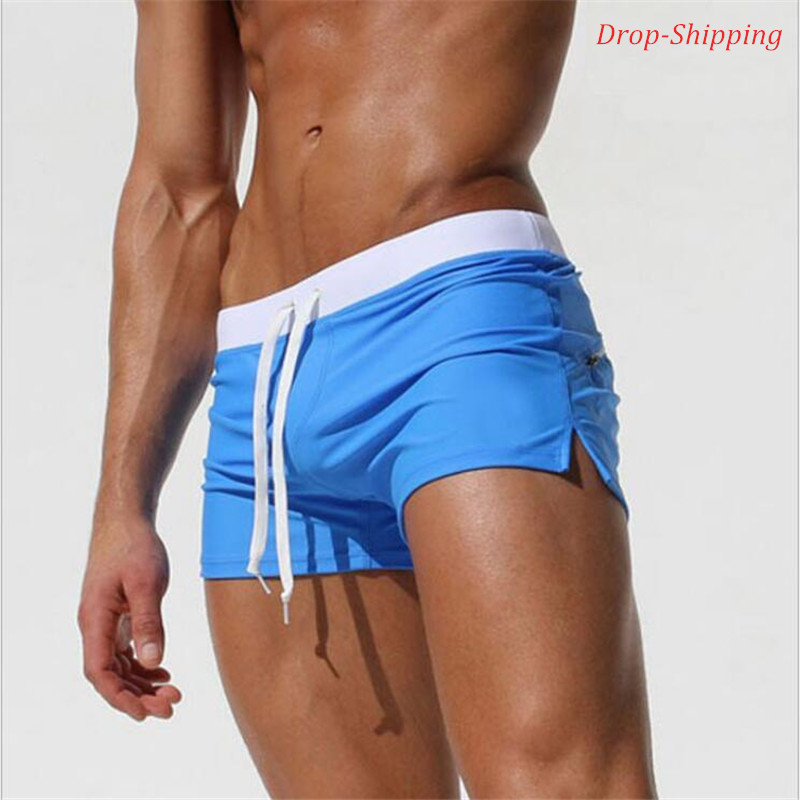 

Mens Swimsuit Sexy Sports Swimwear Men Summer Swimming Trunks For A Boy Quick Dry Gym Swim Briefs Beach Shorts Surf Board Suits