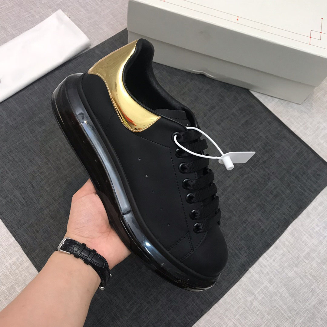 

Fashion Leather Casual Shoes Sneakers Platform Walking Trainers Sneakers Crystal Bottom Jogging Walking Shoes for Womens Mens Chaussures, Color_01