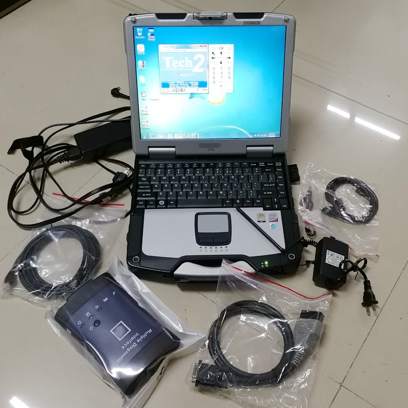 

G-M MDI 2020 soft-ware auto diagnostic tool Multiple Diagnostic Interface OBD2 Scanner Diagnostic Tool with CF30 4G 360GB SSD Ready to use