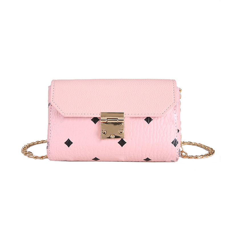

Pink sugao chain bag shoulder bags deisgner crossbody bag women small purse pu leather small square bags high quality shopping bags