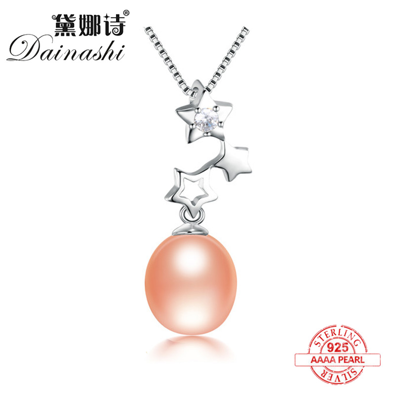 

Lockets Dainashi THE BRIGHTEST STAR IN NIGHT SKY Pendant 925Silver Natural Pearl Jewelry Necklace For 2021 Fashion Women