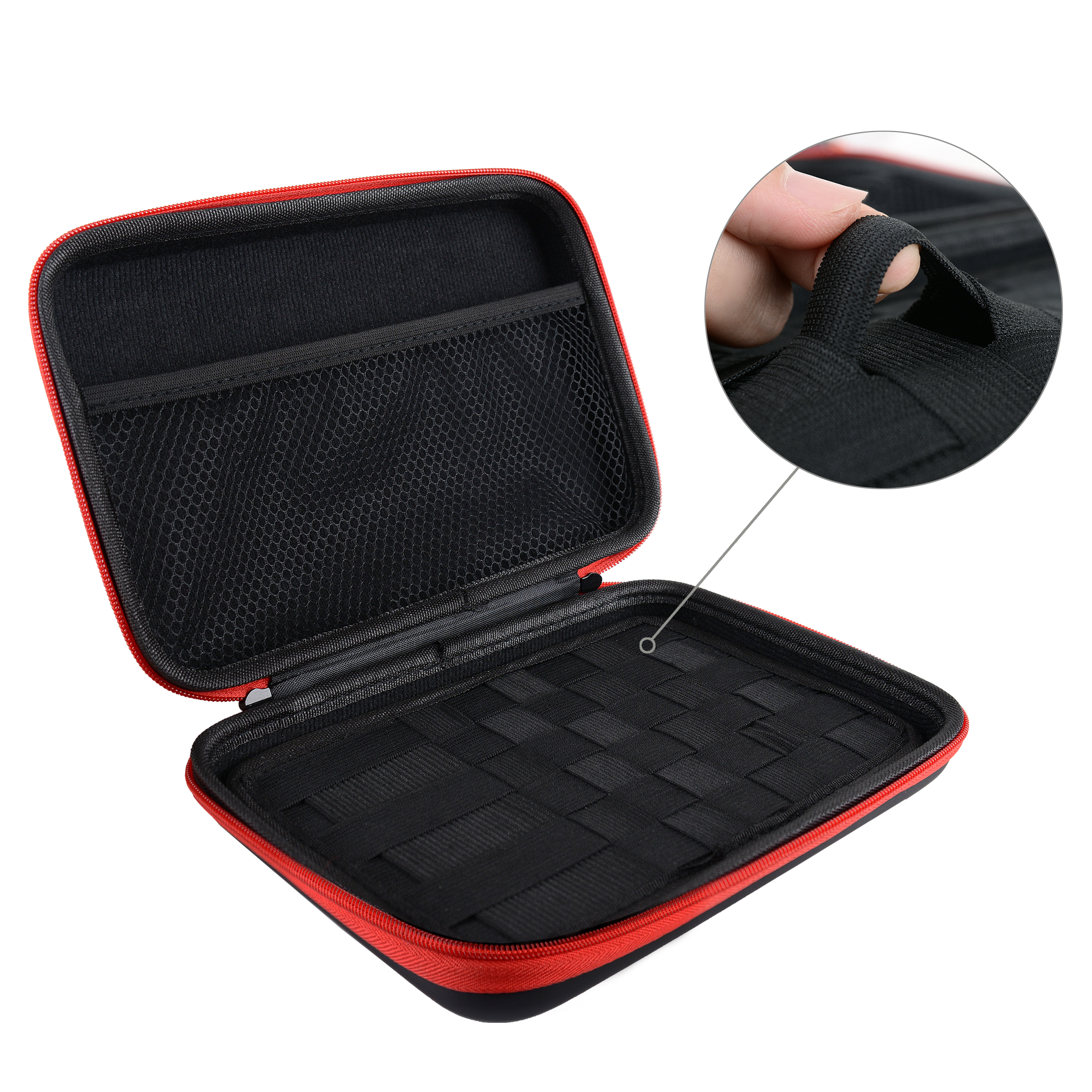 

Wolfteeth Huge Capacity Vape Bag Travel Portable Case for Vape Coil Supplies & Electronics Accessories Especially Small Objects 1226