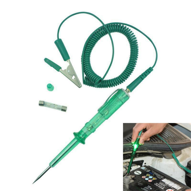 

DC 6V/12V/24V Test Pencil Auto Car Truck Motorcycle Voltage Circuit Tester Long Motorcycle Light Lamp Electrician Test #YL10