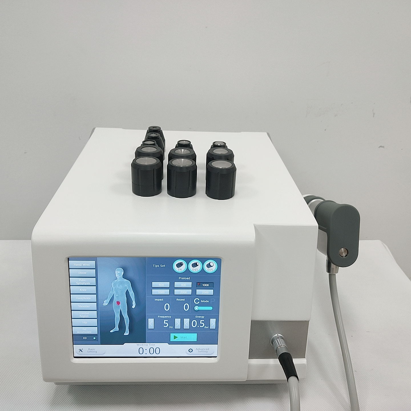 

Effective shockwave therapy machine for ED treatment/Shock wave therapy mahcine(ESWT) for body pain relief