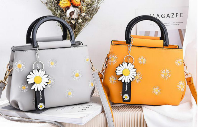 yellow handbag trend
